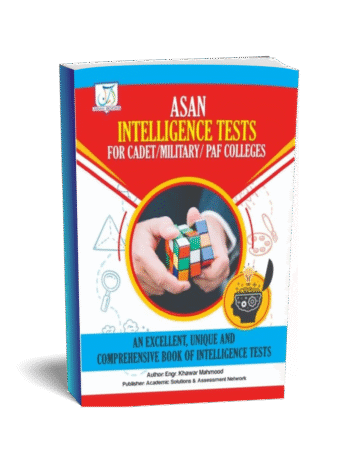 ASAN Intelligence Tests For Cadet/Military/PAF Colleges