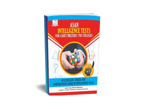 ASAN Intelligence Tests For Cadet/Military/PAF Colleges