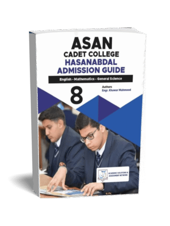 ASAN Cadet College Hasan Abdal Admission Guide (Set of 2 Books)