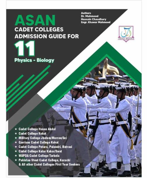 ASAN ADMISSION GUIDE FOR CADET COLLEGE 1st Year